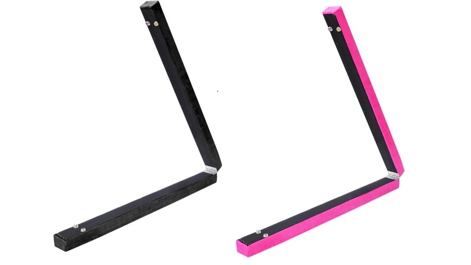 Serrano Gymnastics Folding 2.2m Balance Beam Synthetic Suede