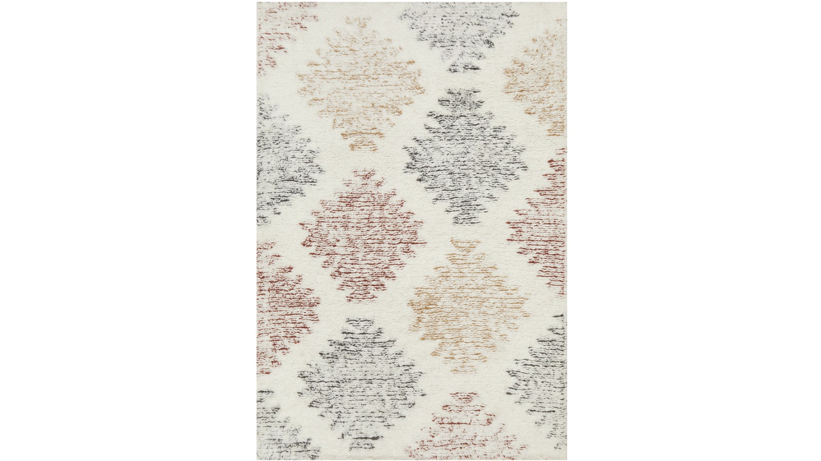 The Weave Studio Pinnacle Motif Cream Rug