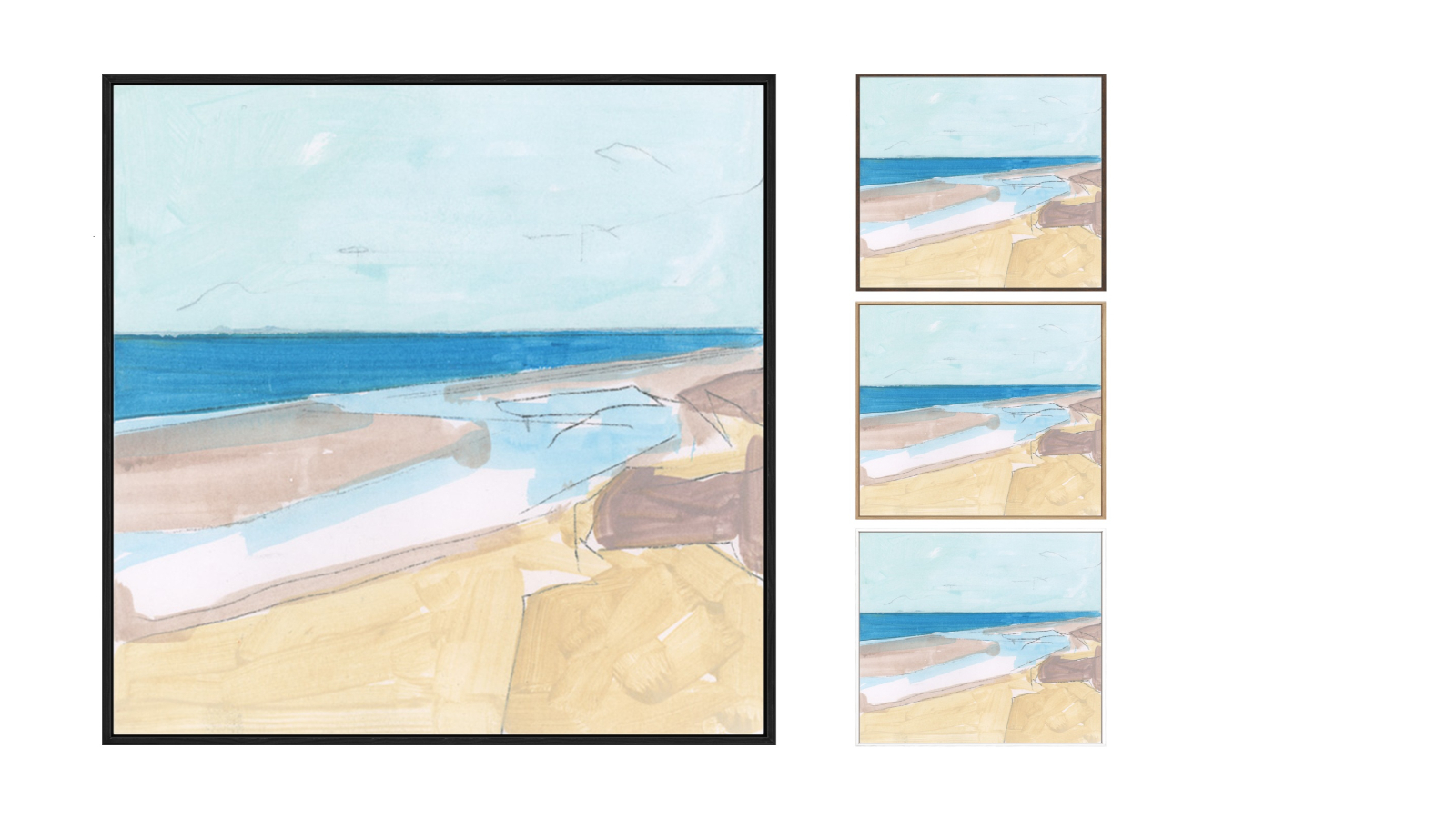 La Grolla Summer Beach Breeze Gallery Wall Art