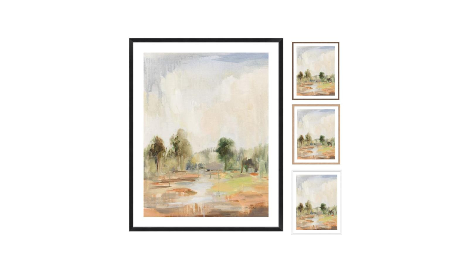 La Grolla Light Summer Rain II Frame Wall Art