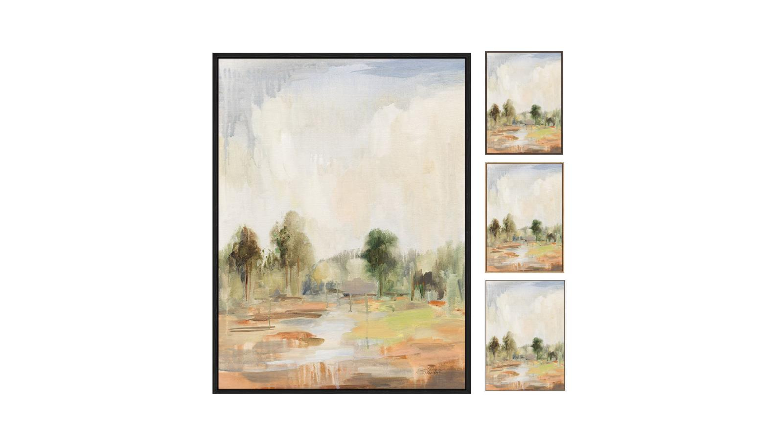 La Grolla Light Summer Rain II Gallery Wall Art