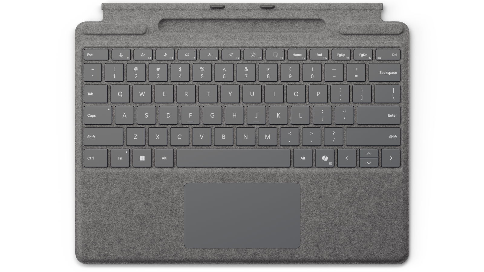 Microsoft Surface Pro Keyboard 13 Inch with Pen Storage - Platinum
