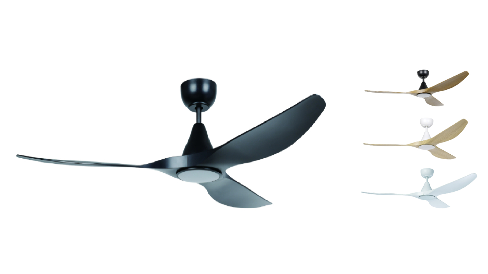 Eglo Surf 60inch Tri-Colour LED DC Fan