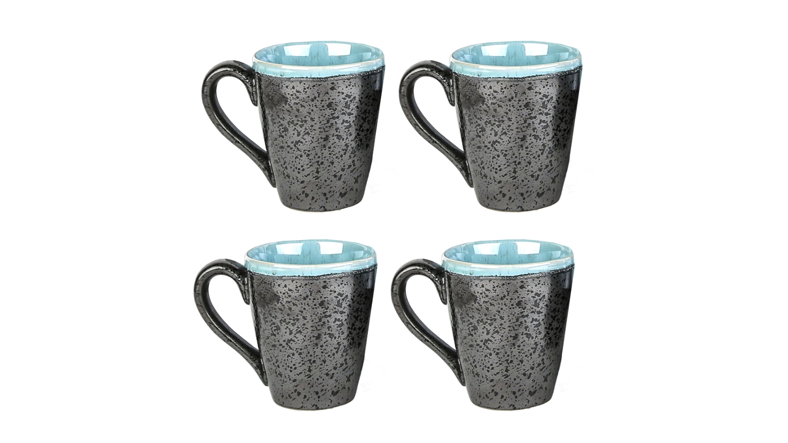 Shervin Verkil Lagoon Mug Set - 4 Pieces
