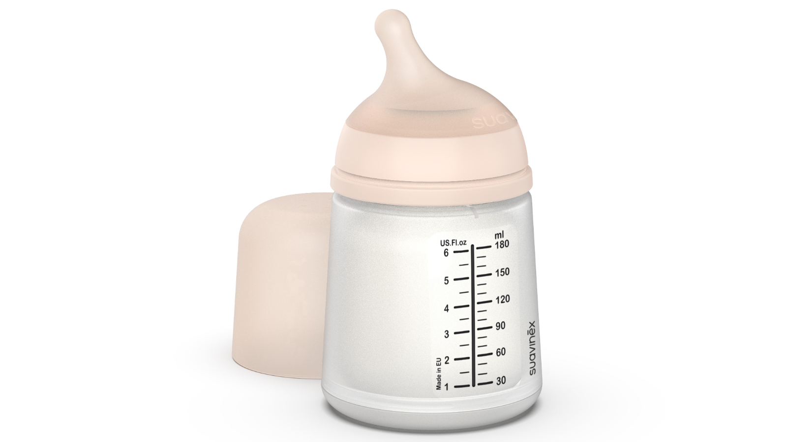 Suavinex 180ml Zero Zero Anti Colic Bottle - Slow Flow 0 months+