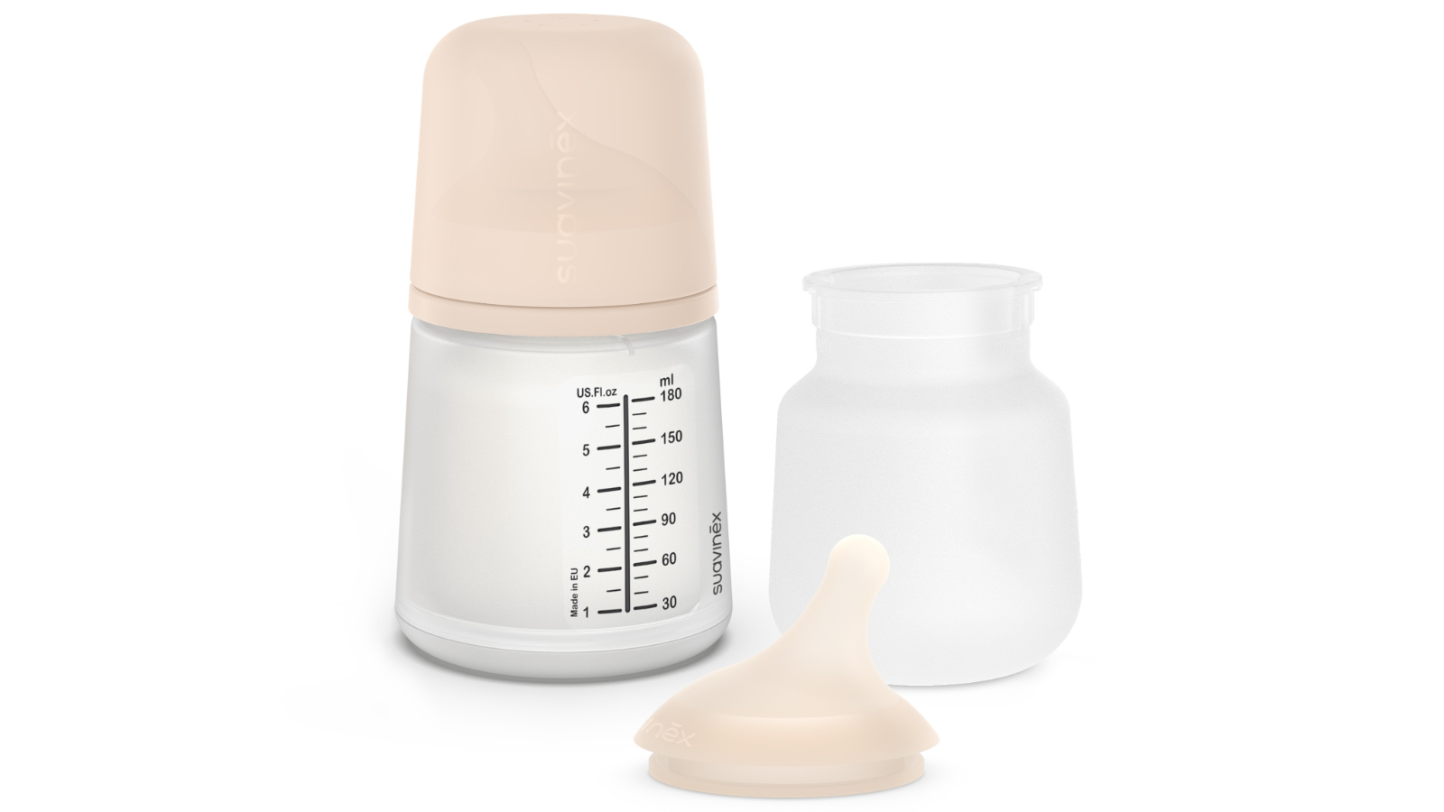 Suavinex Zero Zero Baby Bottle Starter Set - 0 months+