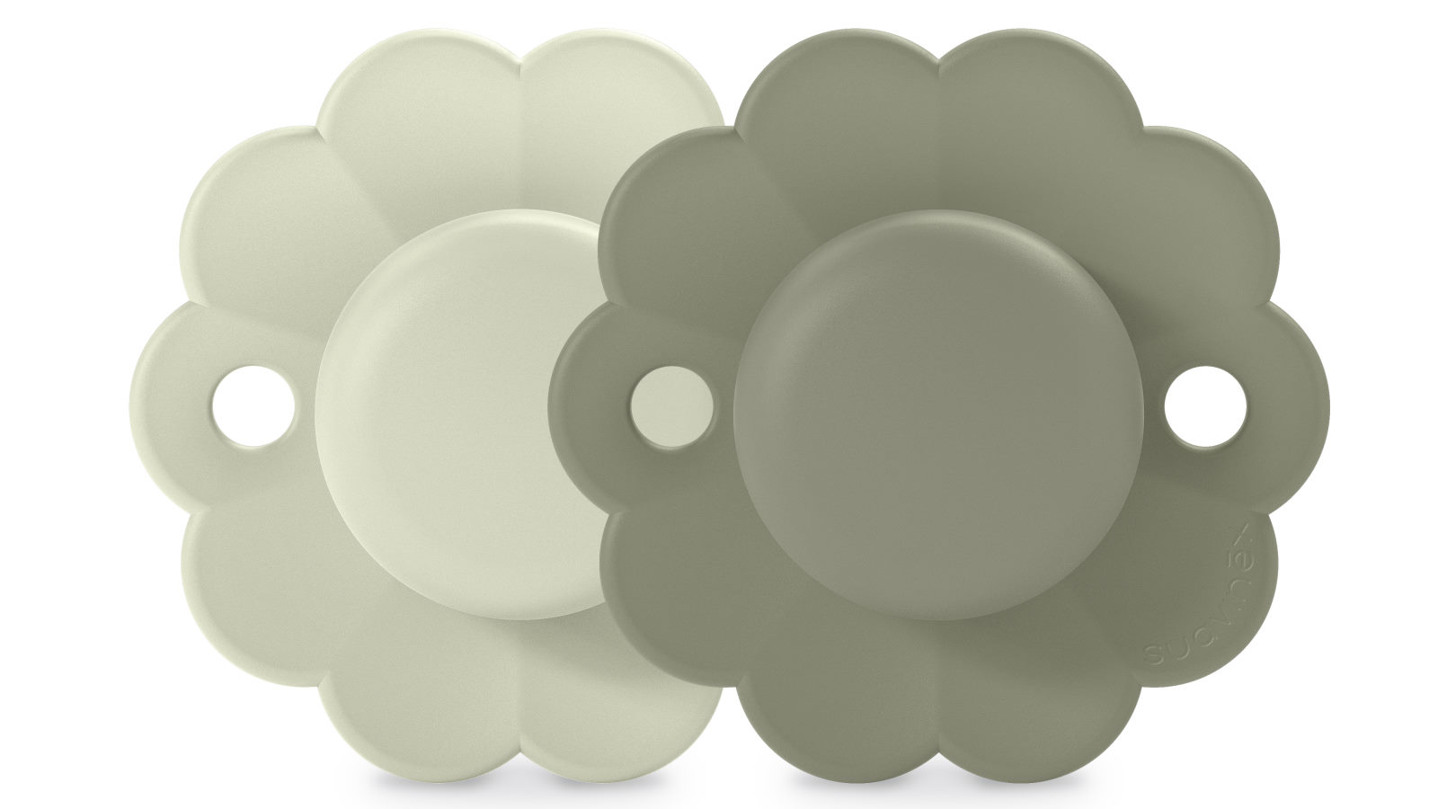 Suavinex Pack of 2 Wonder SX Pro Soother for 6-18 Months - Almost Aqua/Hedge Green 