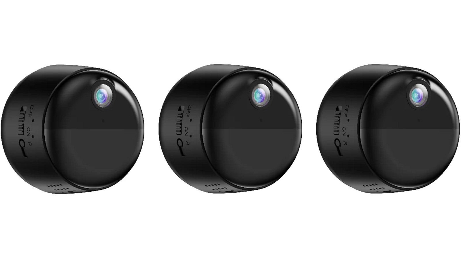 Sentriwise Mini Magnetic Wi-Fi Camera Security Camera - 3 Pack
