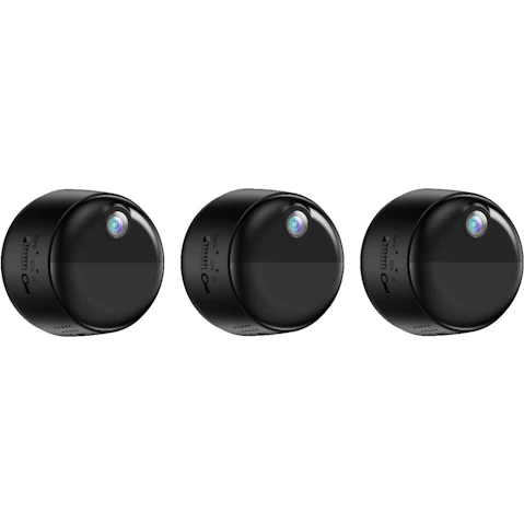 Sentriwise Mini Magnetic Wi-Fi Camera Security Camera - 3 Pack
