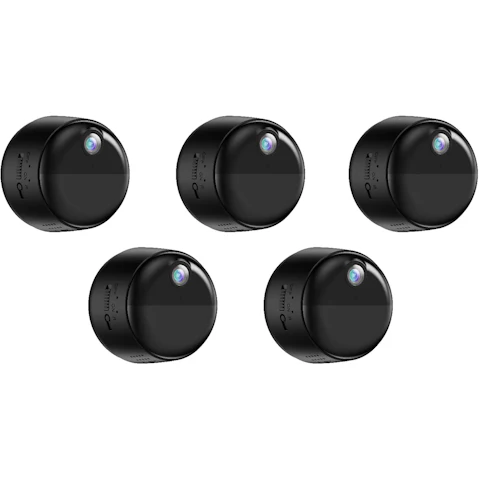 Sentriwise Mini Magnetic Wi-Fi Camera Security Camera - 5 Pack