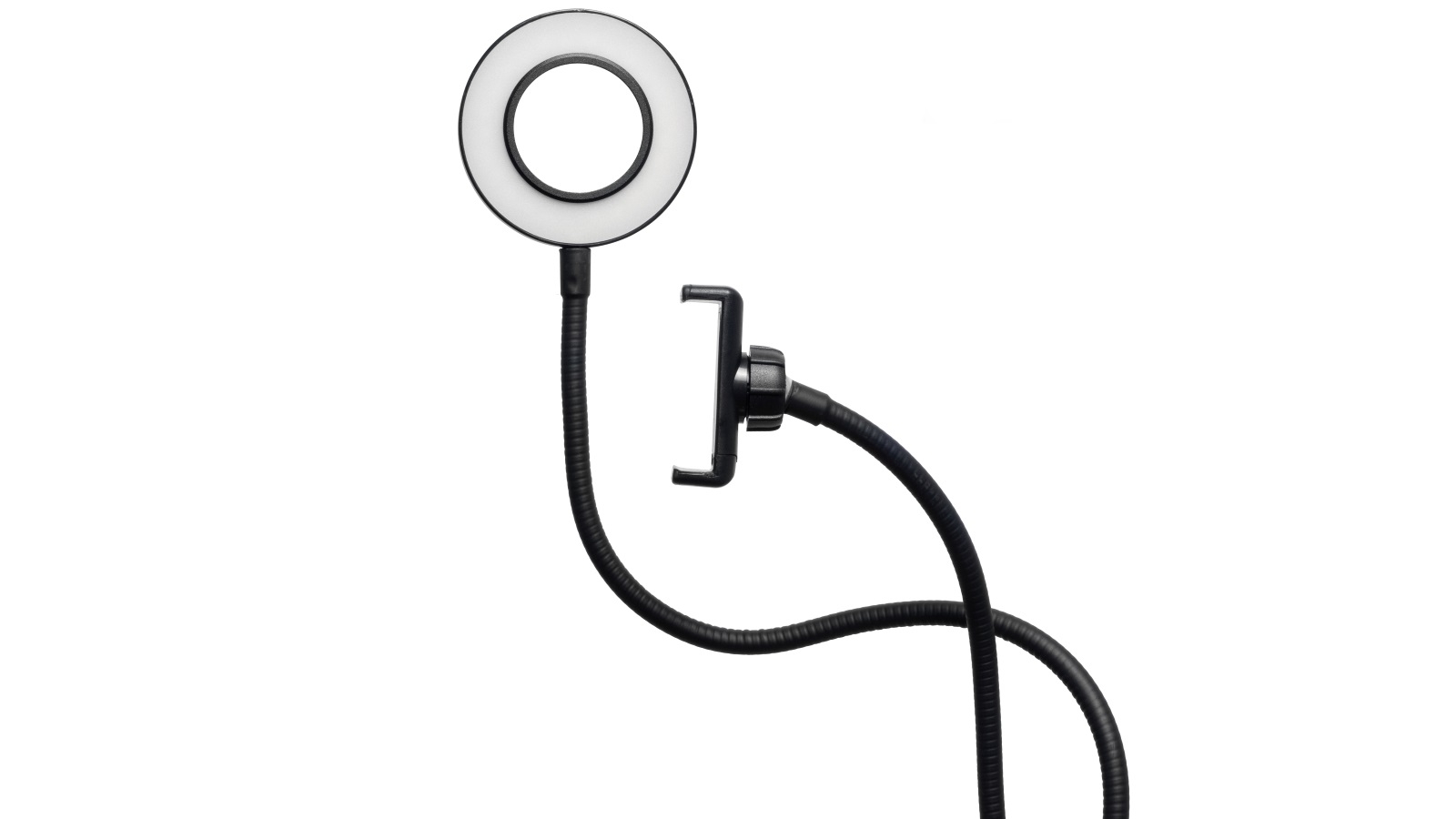 Thumbs Up! Phone Holder/ LED Ring Light