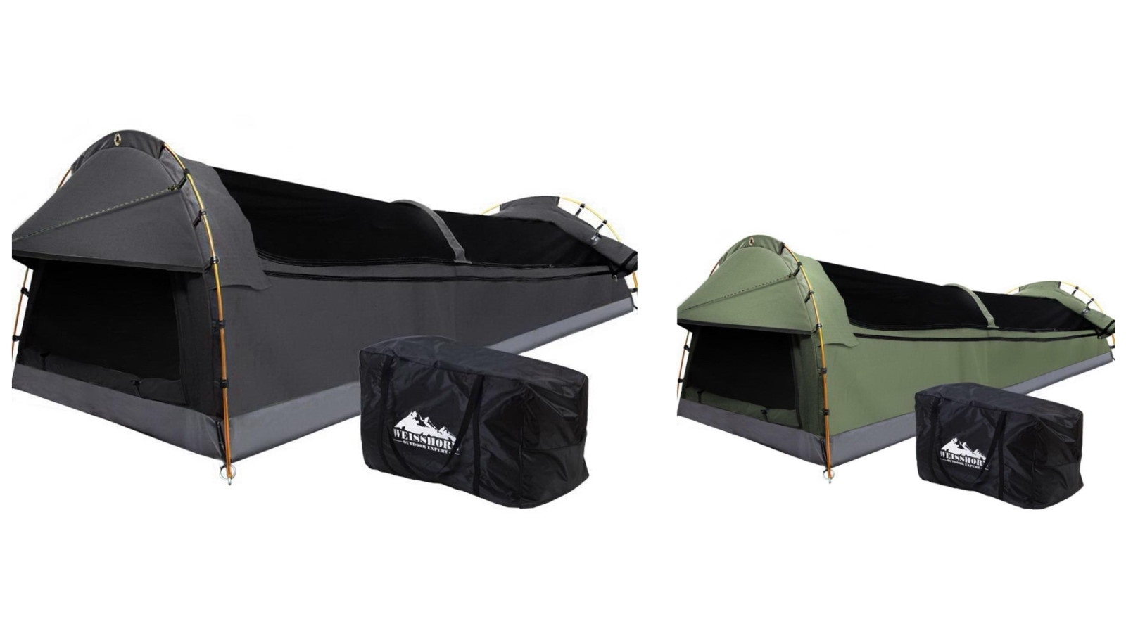 Weisshorn Double Swag Camping Tent Harvey Norman
