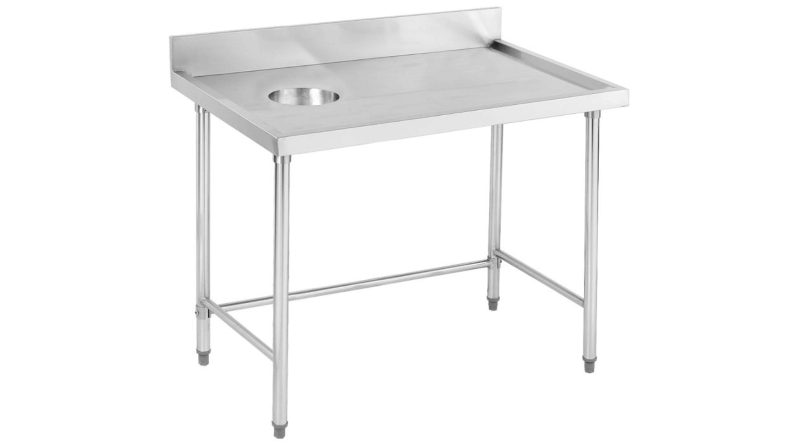 Modular Systems SWCB-7-1200L High Quality Stainless Steel Bench with Splashback