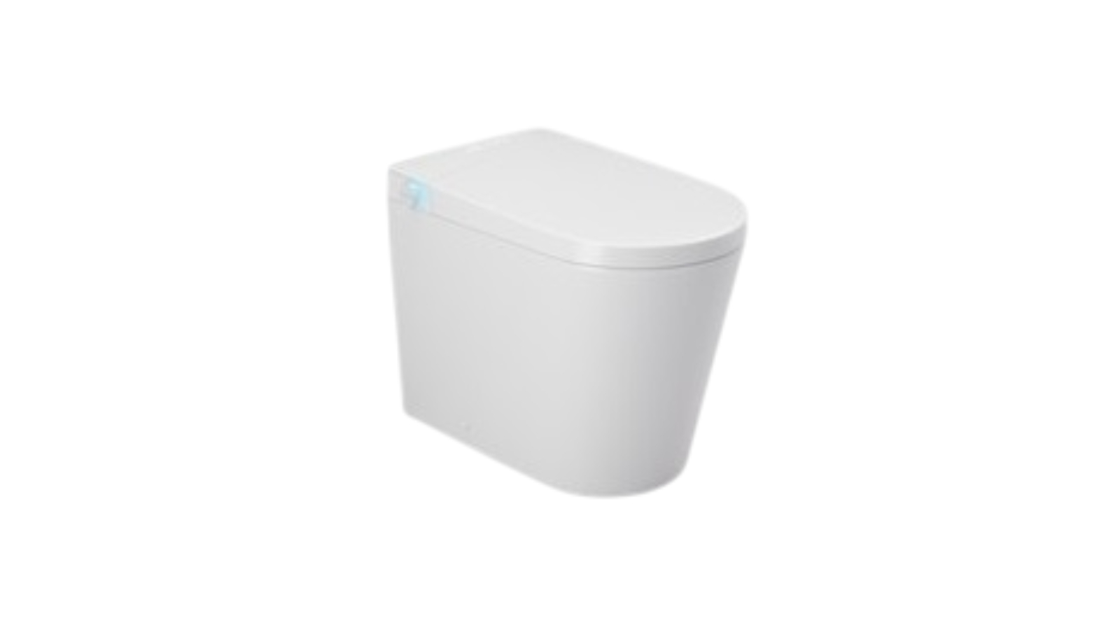 Argent Evoke Wall Faced 80 Smart Toilet System - White 