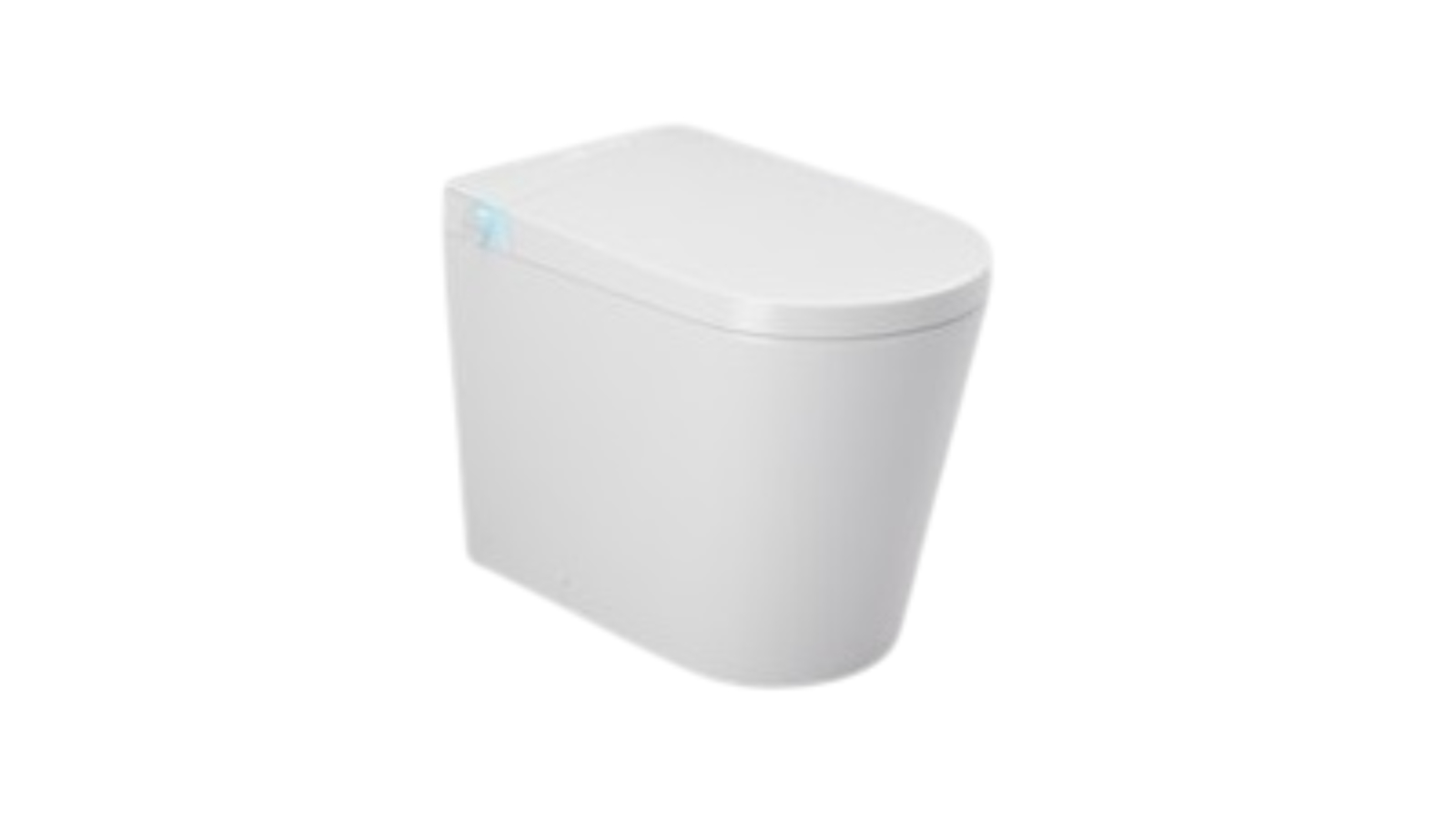 Argent Evoke Wall Faced Low Level Smart Toilet System - White 