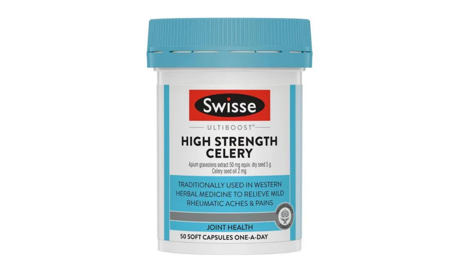 Swisse 50 Capsules Celery Supplement - 5000mg
