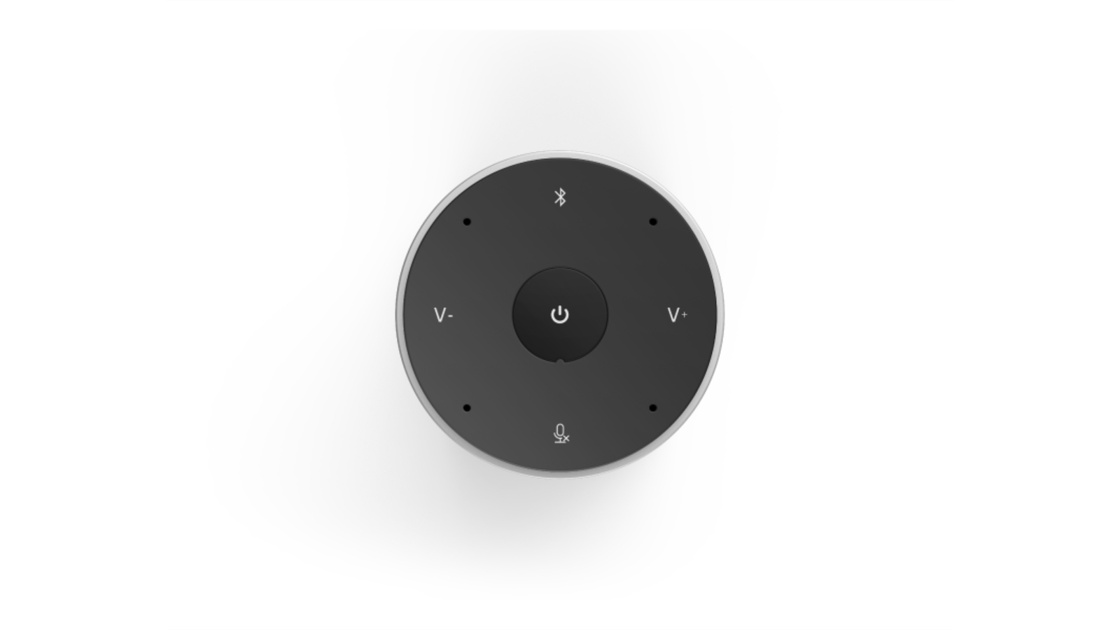 Micrófono De Conferencia Philips SmartMeeting - Grabación 360° Y Bluetooth | Para Reuniones Claras Y Toma De Notas Automática | Color Gris Oscuro