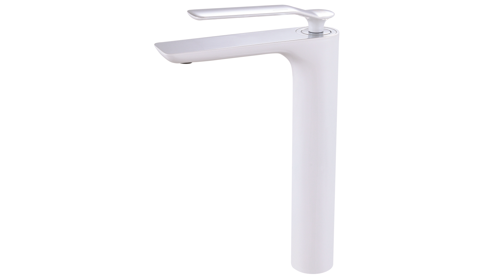 Arcisan Synergii Extended Height Basin Mixer - White/Chrome Trim