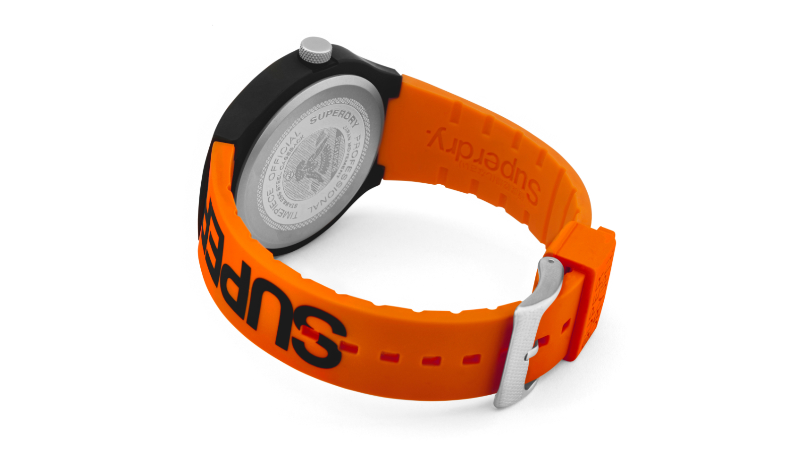 Superdry Urban Orange Silicone Strap Watch Harvey Norman