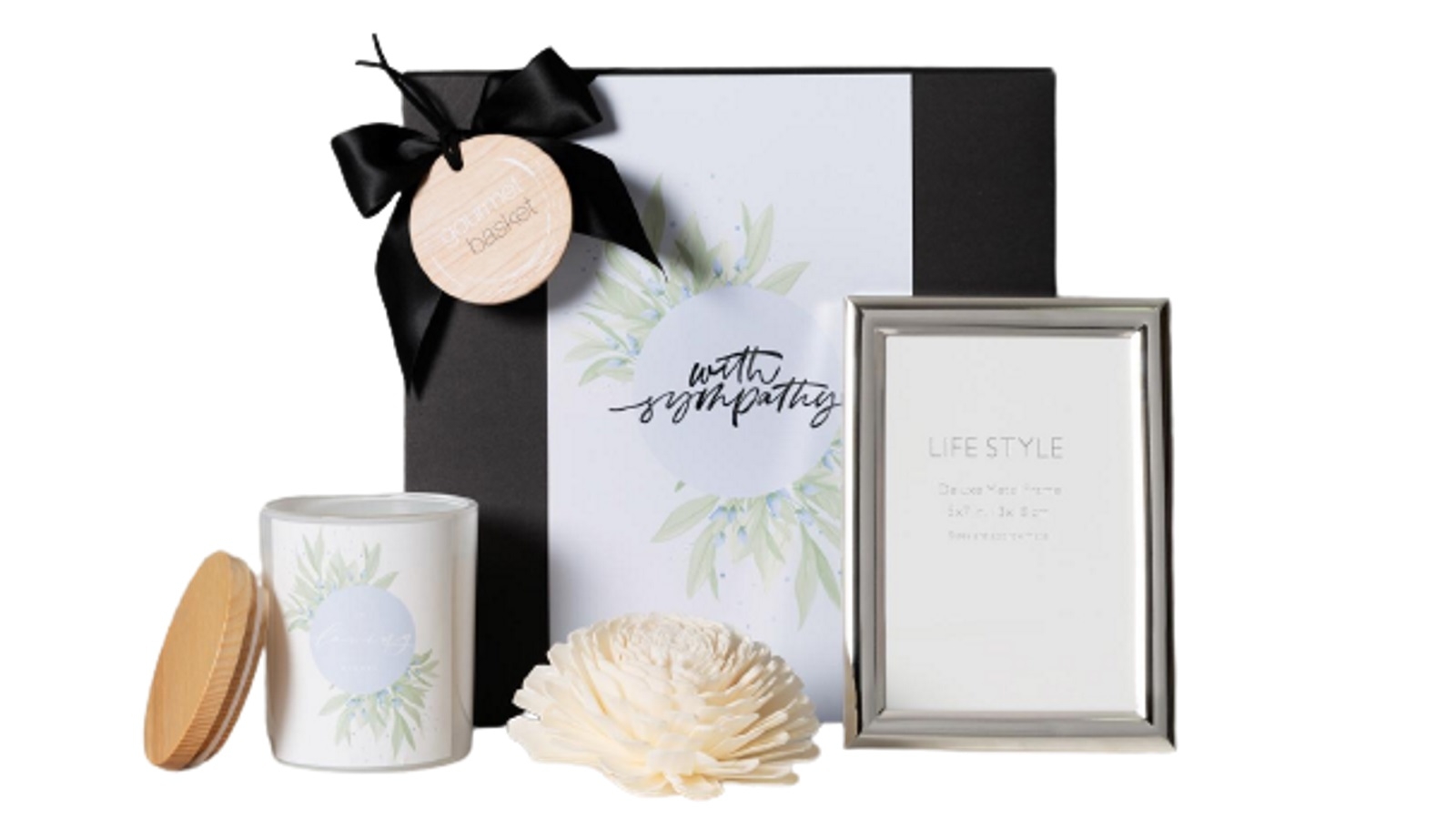 Gourmet Basket Forever Remembered Sympathy Hamper
