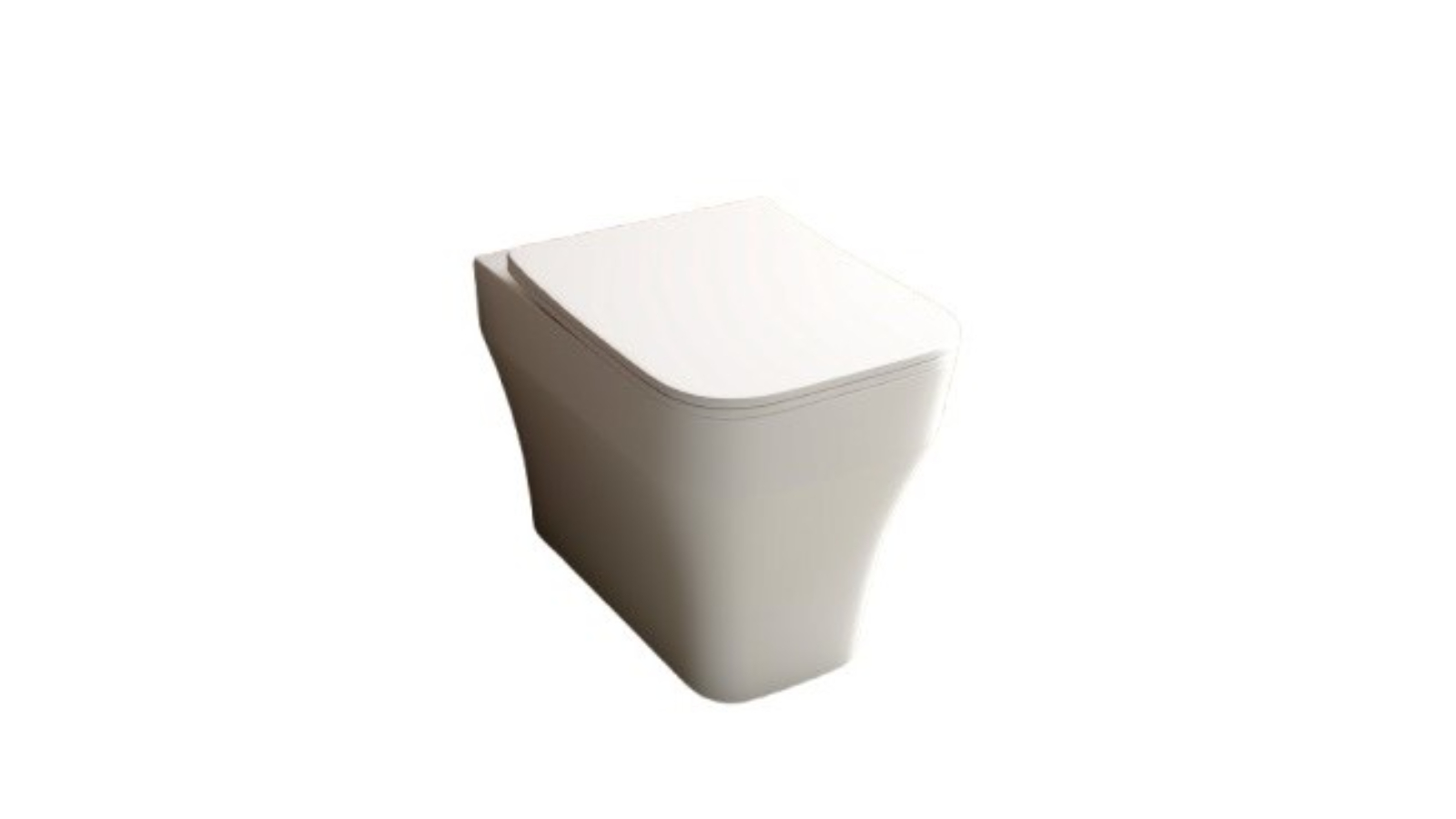 Studio Bagno Synthesis Eco Wall Faced Package with Expert Evo Mechanical Cistern - Gloss White
