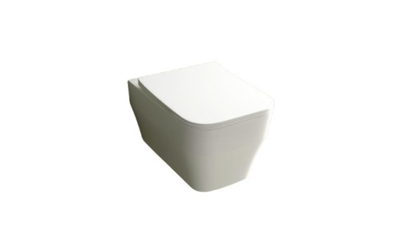 Studio Bagno Synthesis Eco Wall Hung Package with Oli 74 Pneumatic Cistern & Frame - Gloss White