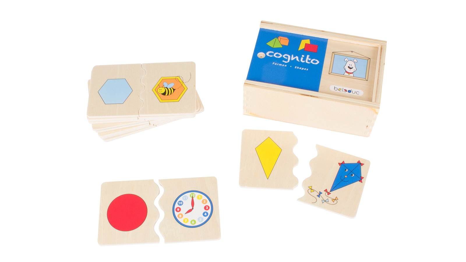 Beleduc Shapes Interactive Toy