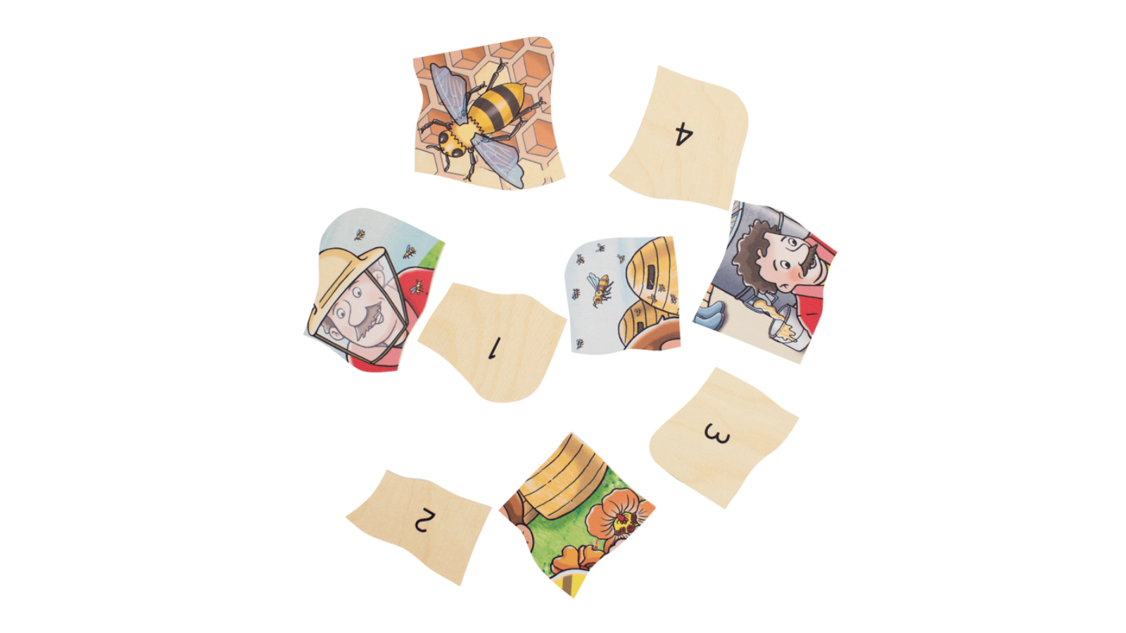 Beleduc Layer Puzzle - Honey