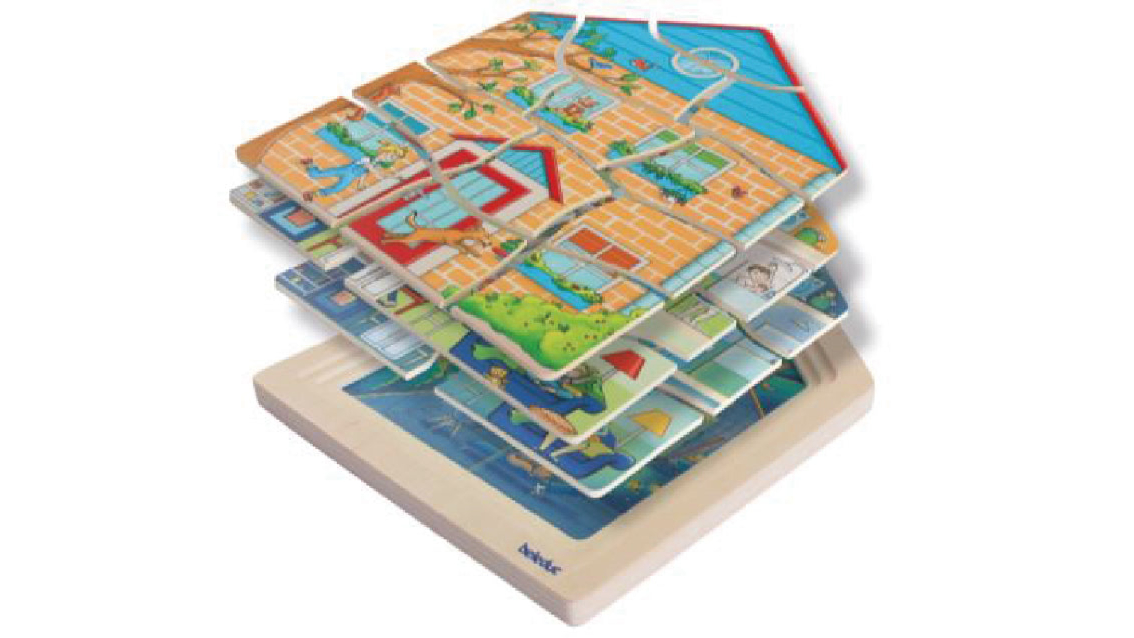 Beleduc Layer Puzzle - Home