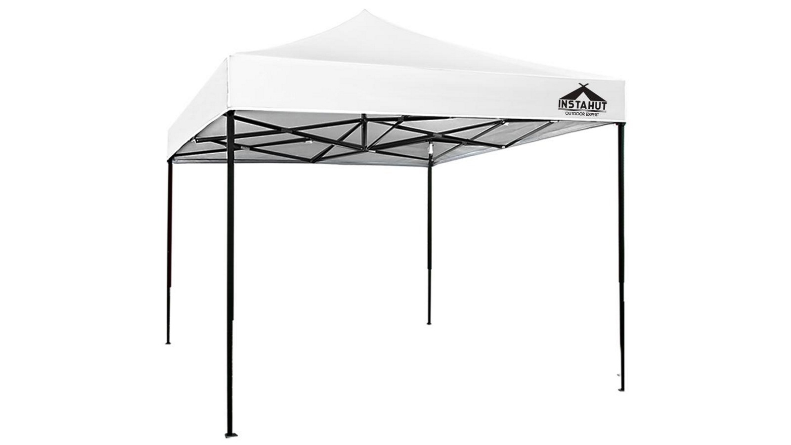 Instahut 3x3m Gazebo Pop Up Marquee Outdoor Wedding Base Pod Kit - White