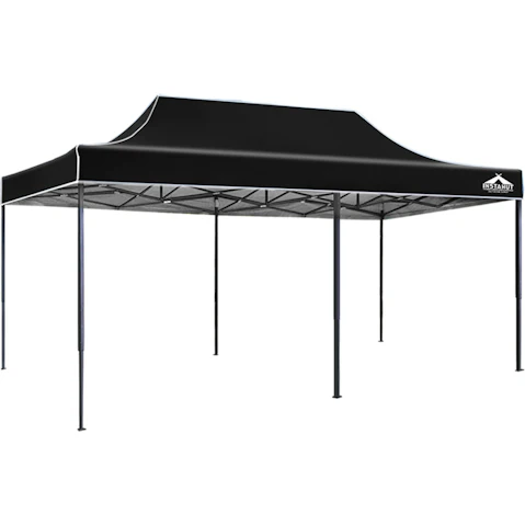 Instahut Gazebo 300 x 600cm Pop Up Marquee with 4 Base Pods