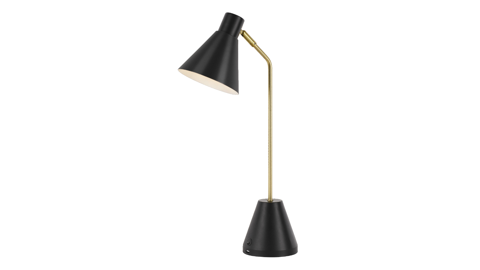 Pretty & Practical Monza Table Lamp with USB Port