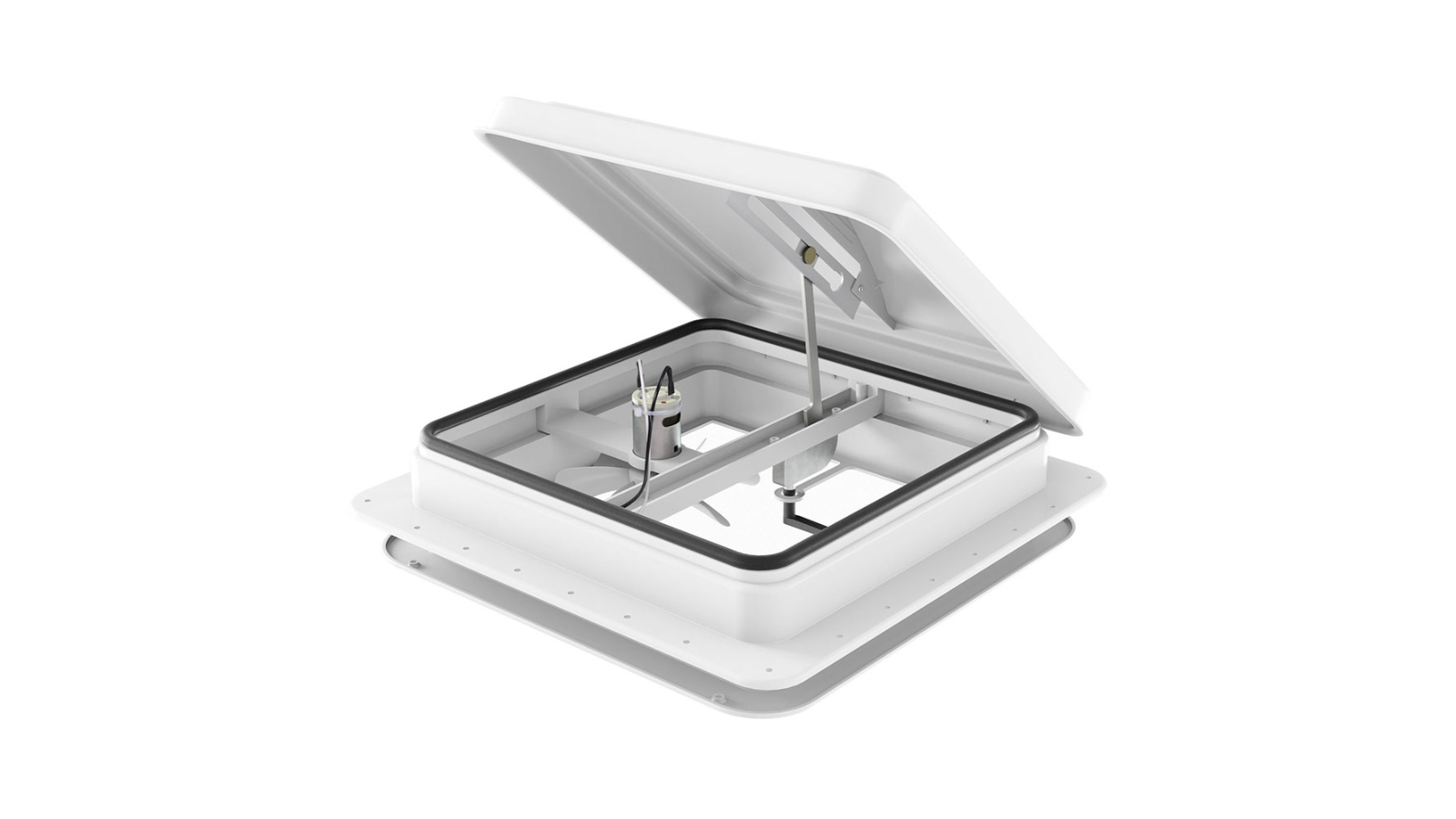 Weisshorn 12V Caravan Roof Air Exhaust Fan Motorhome Camper - White