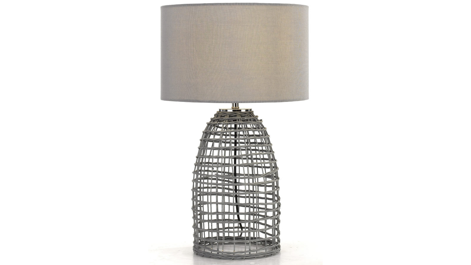 Pretty & Practical Segovia Classic Grey Table Lamp for Bedroom
