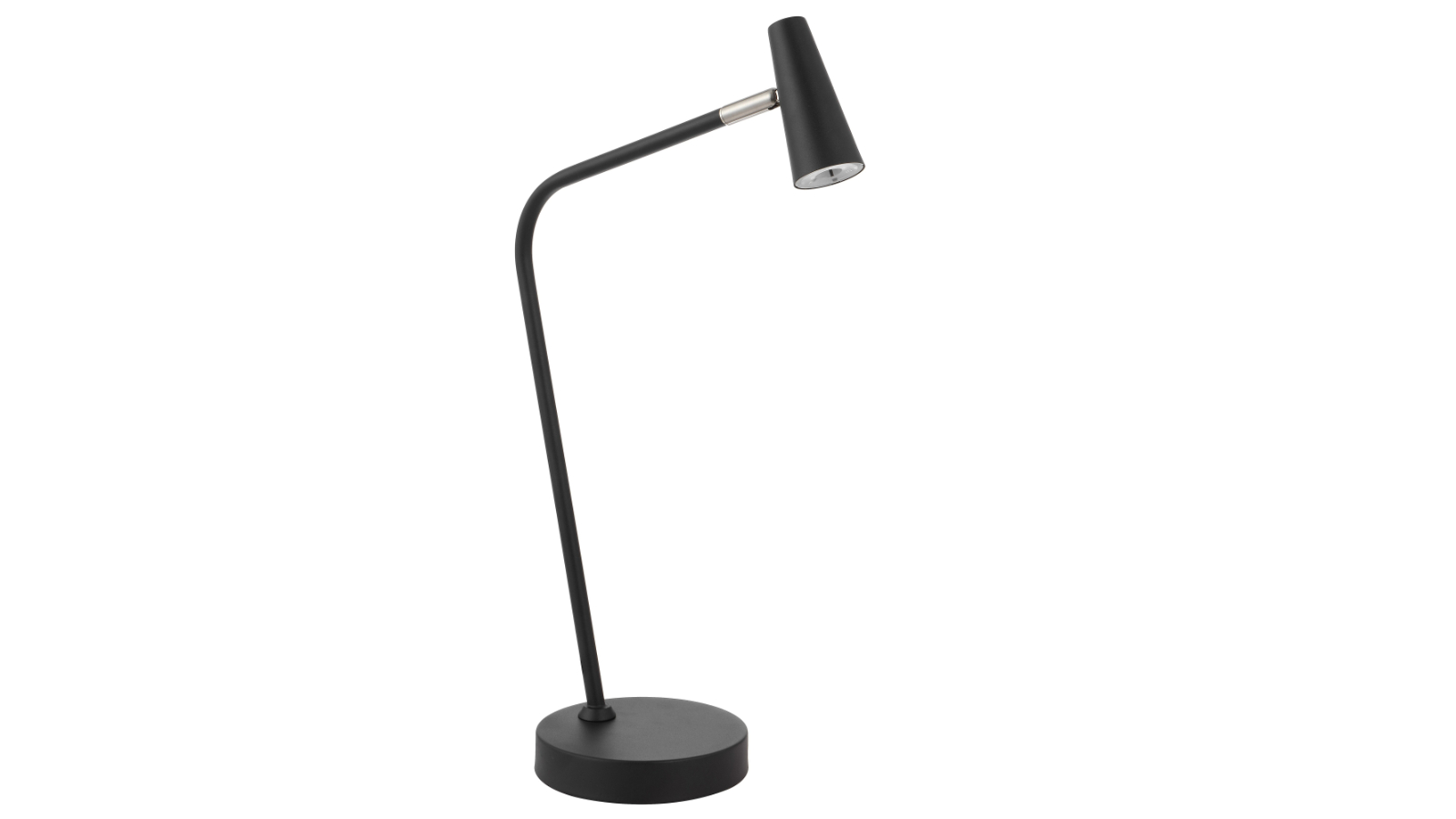 Pretty & Practical Marseille 3-Step Black LED Table Lamp with Touch Dimmer for Modern Interior
