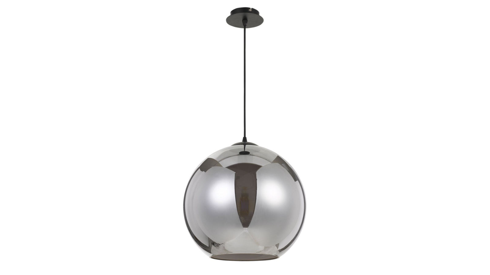 Pretty & Practical Biarritz Black Smoke Bold Ceiling Accent Pendant Light