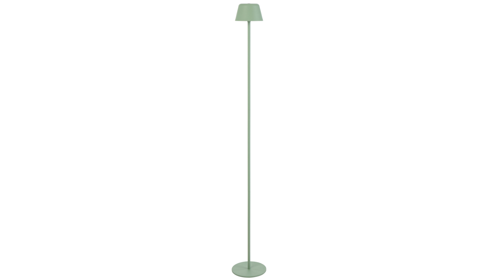 Pretty & Practical Bremen Eco Green Sand Rechargeable LED Floor Lamp with Touch Switch and 3CCT