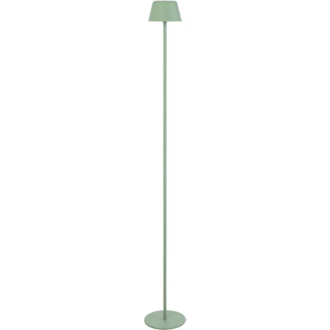 Pretty & Practical Bremen Eco Green Sand Rechargeable LED Floor Lamp with Touch Switch and 3CCT