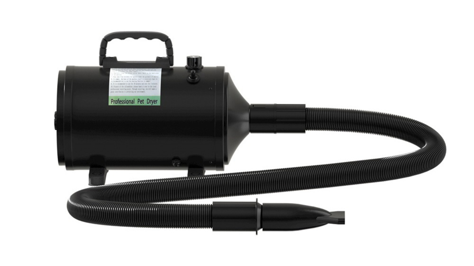 i.Pet Grooming Speed Blower Pet Hair Dryer - Black