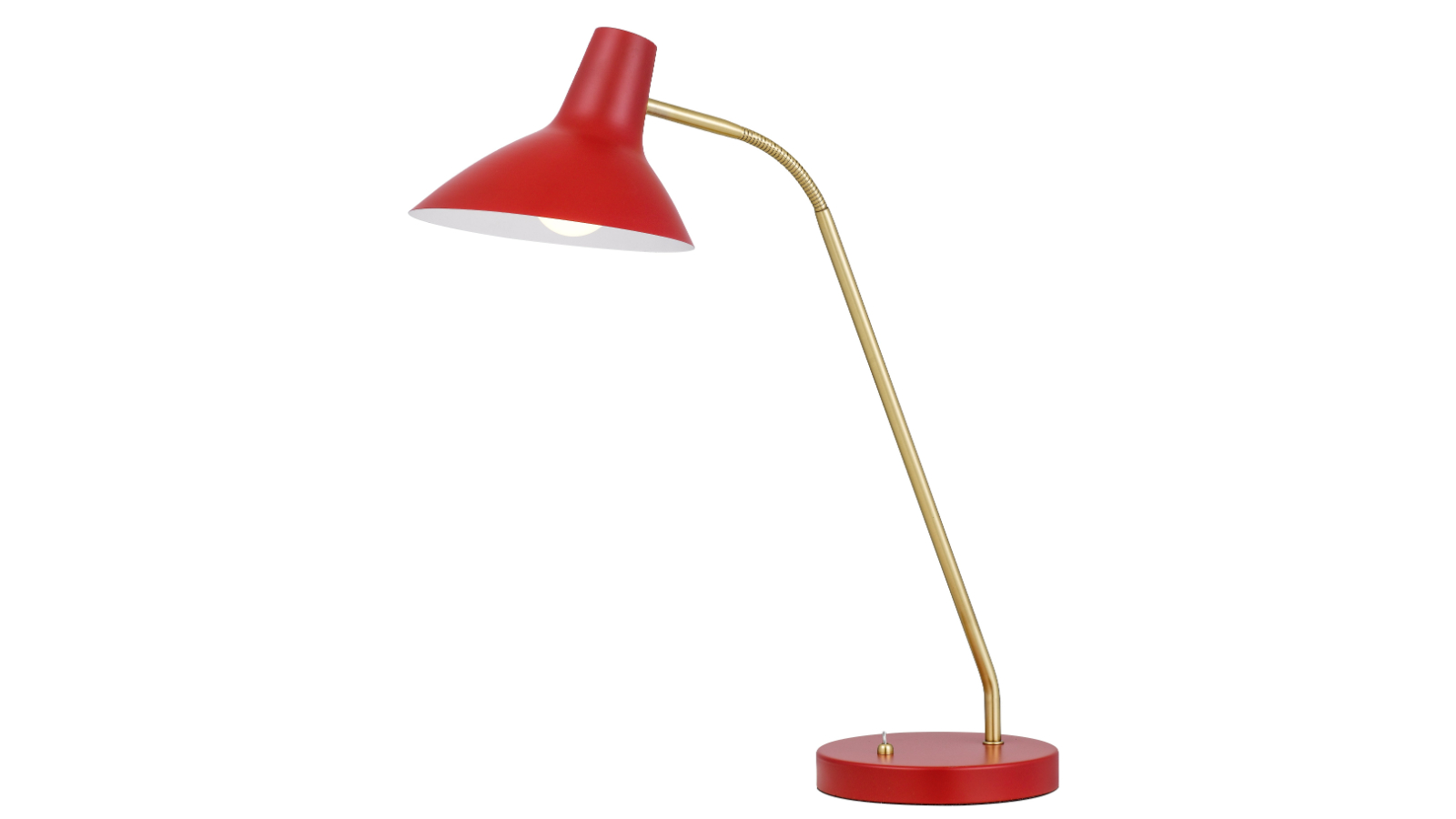 Pretty & Practical Altomark Slim Table Lamp with Rocket Switch