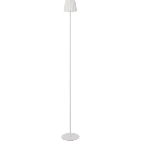 Pretty & Practical Thessaloniki White Sand Rechargeable LED Lamp with 3CCT Lighting Options