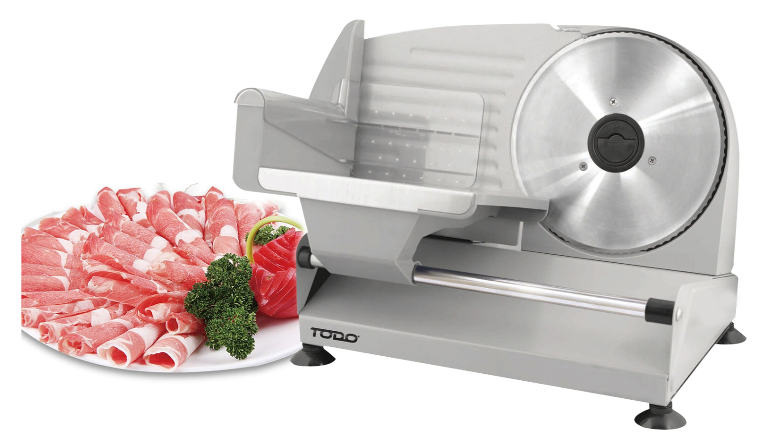 Aemego 200W Electric Meat Slicer For Home Use – Removable Blade Food Slicer