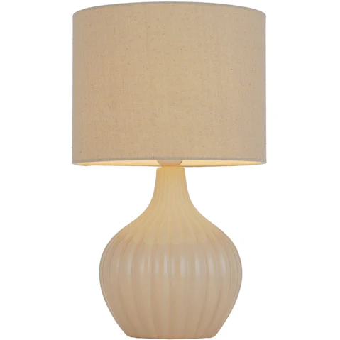 Pretty & Practical Silhouette Ceramic Table Lamp