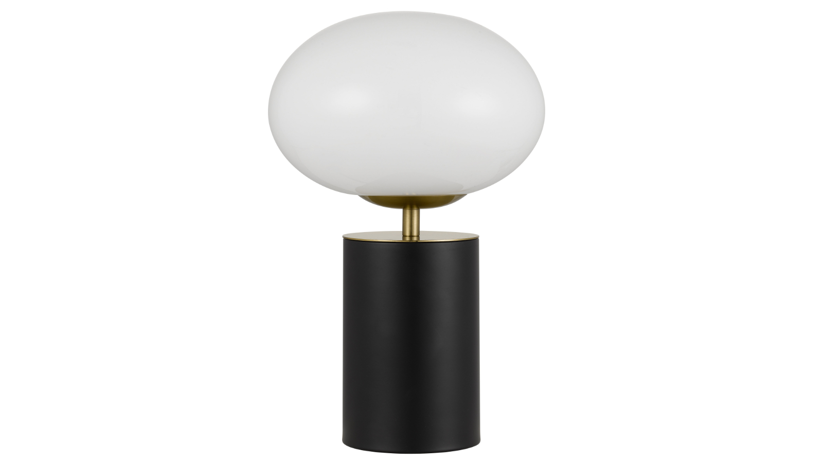 Pretty & Practical Topaz Touch Table Lamp with Opal Glass Shade