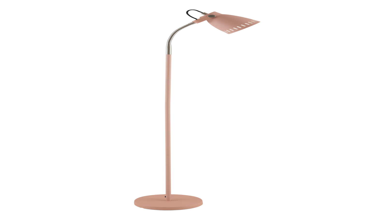 Pretty & Practical Driftwood Soft Pink Floor Lamp Adding a Touch of Retro Glamour