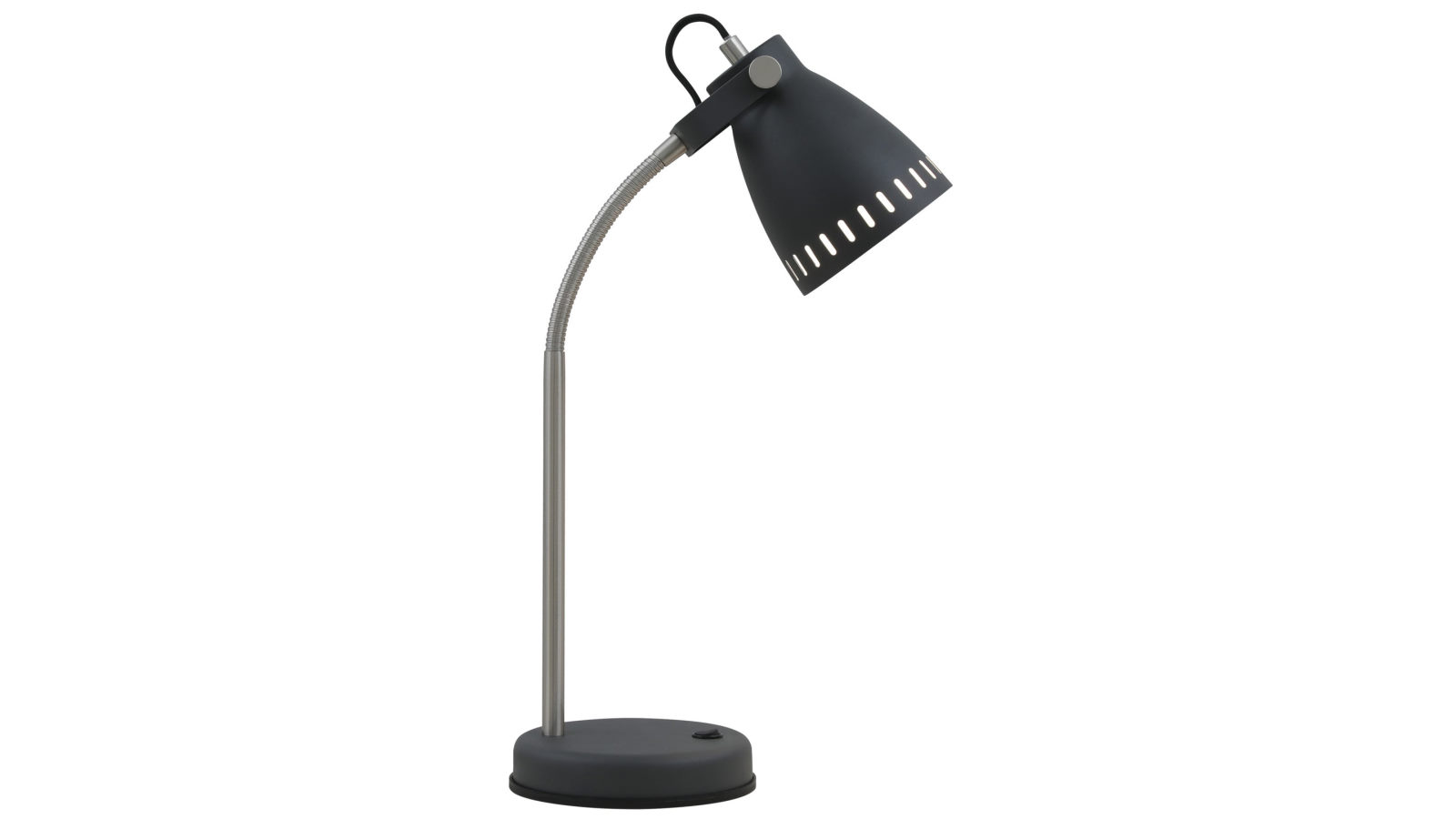 Pretty & Practical Sunstone Sleek Nova Grey Table Lamp