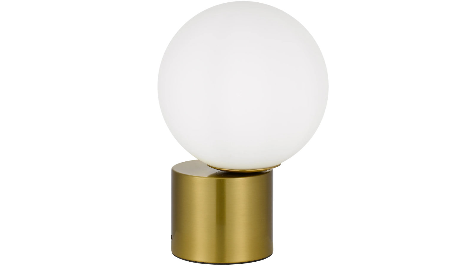 Pretty & Practical Regal Table Lamp with Elegant Glass Shade