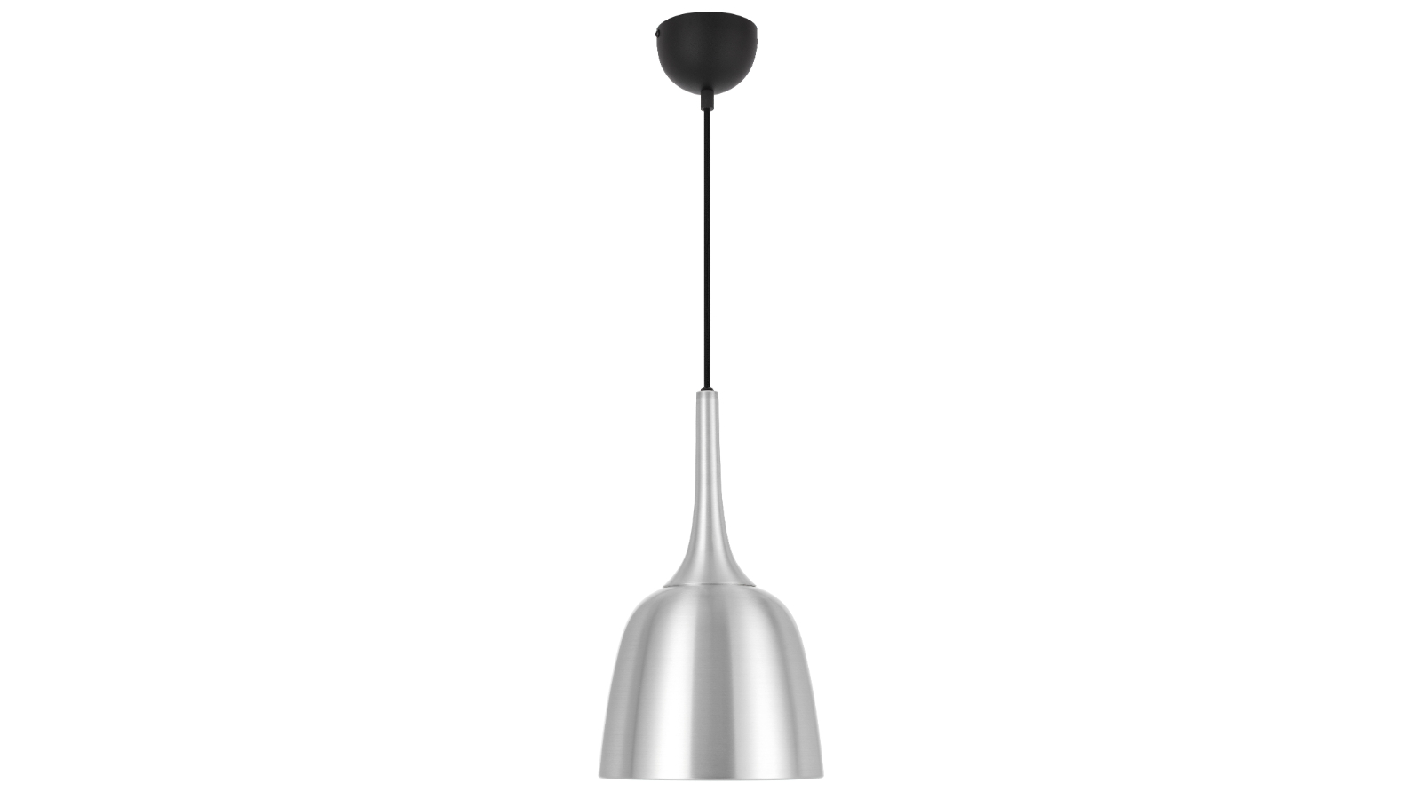 Pretty & Practical Norashade 20cm Pendant Brushed Finish - Aluminium 