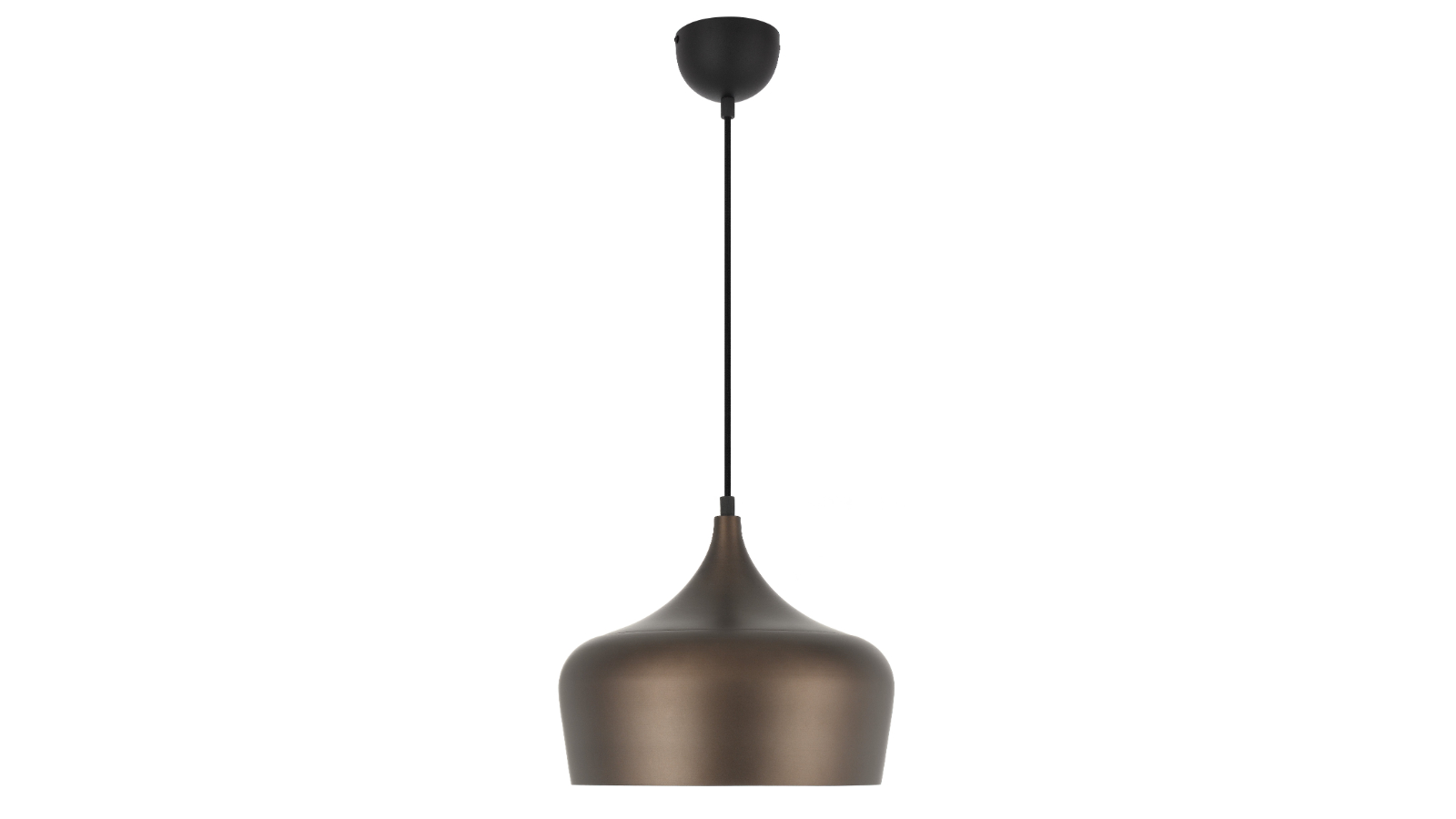 Pretty & Practical Solmont Bronze/Black Brushed Finish Pendant Light