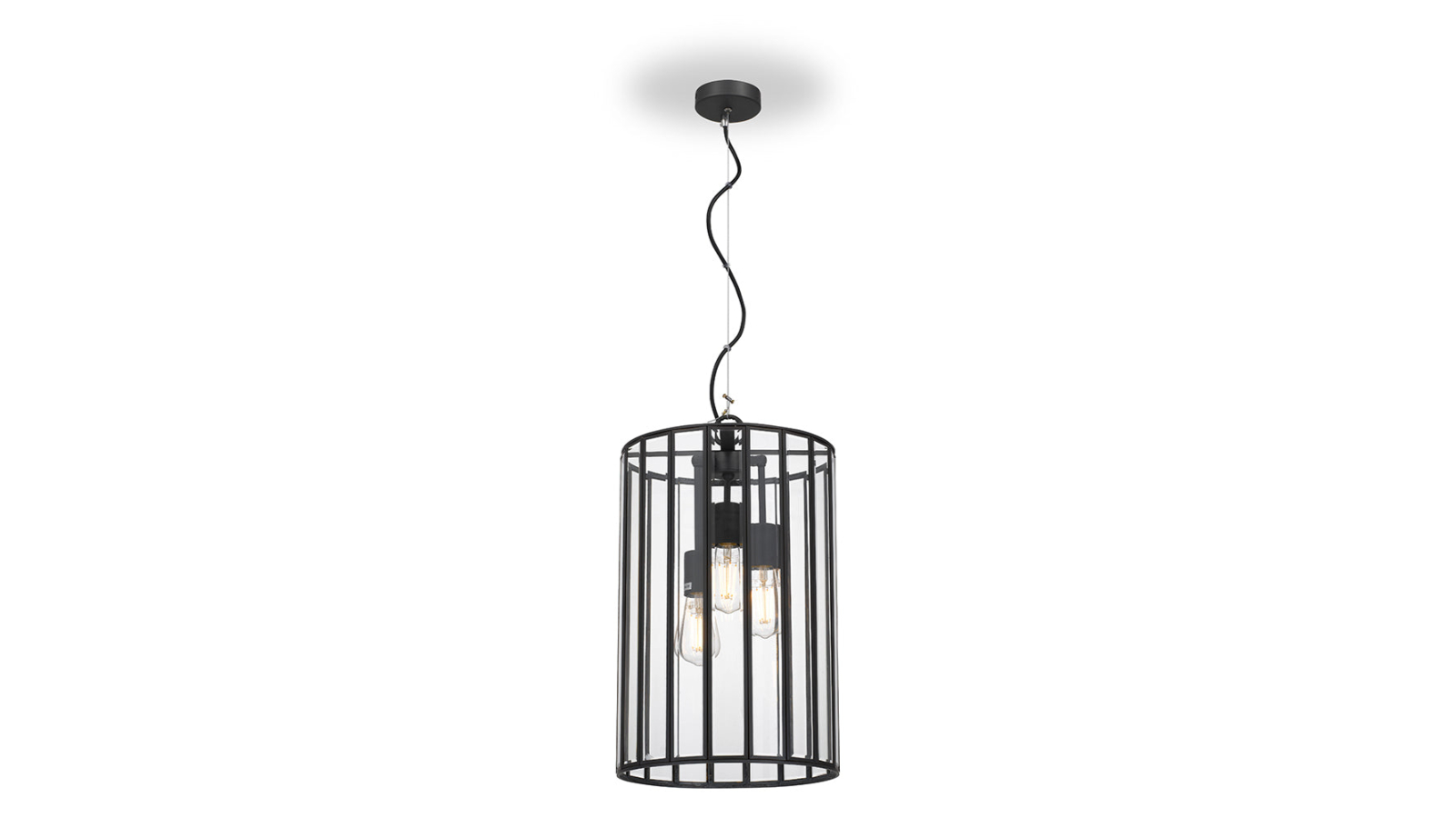 Pretty & Practical Lumoline Pendant Light with Bold Black Finish